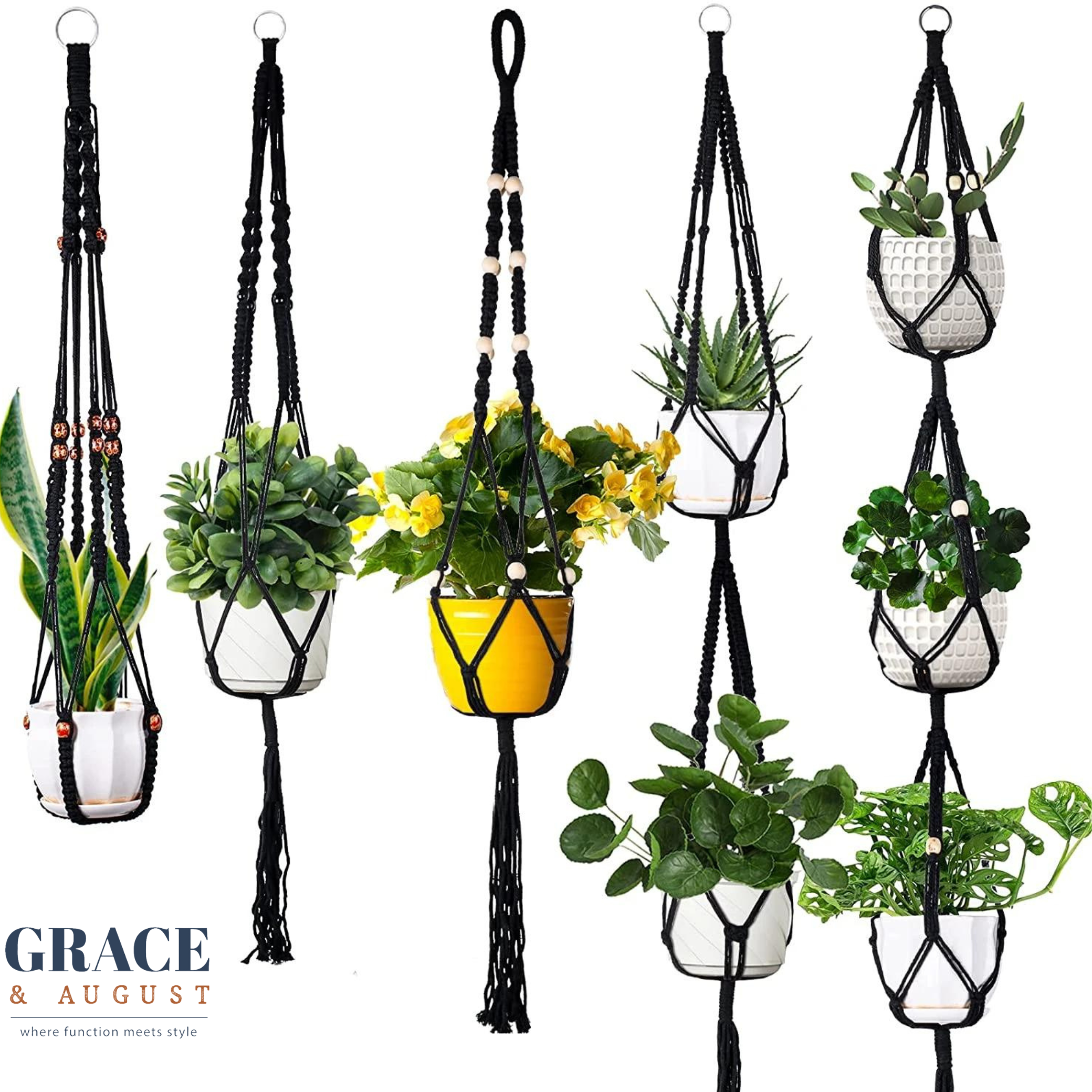 Macrame plant hanger