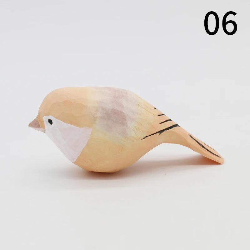 wooden bird art