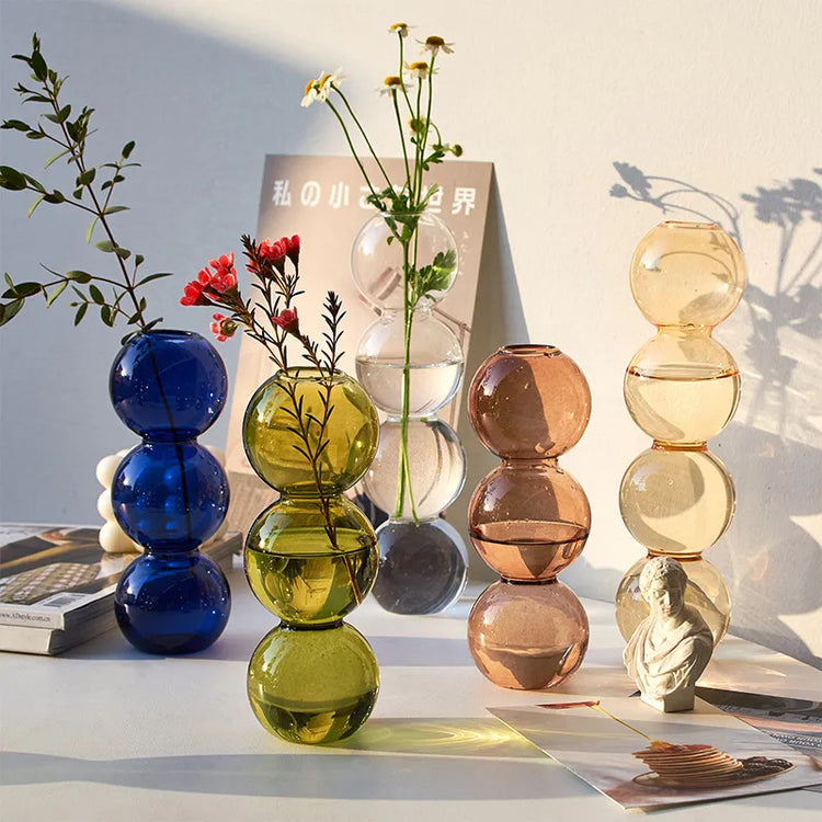 funky glass vases