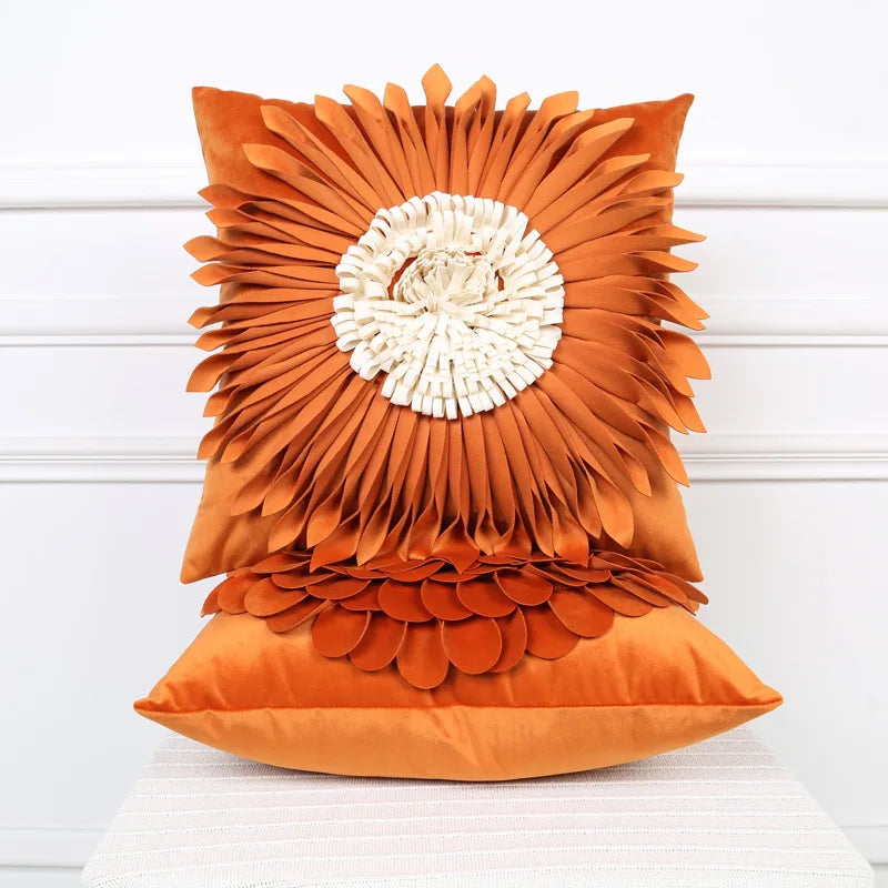 Handmade velvet cushion covers
