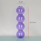 purple bubble vase