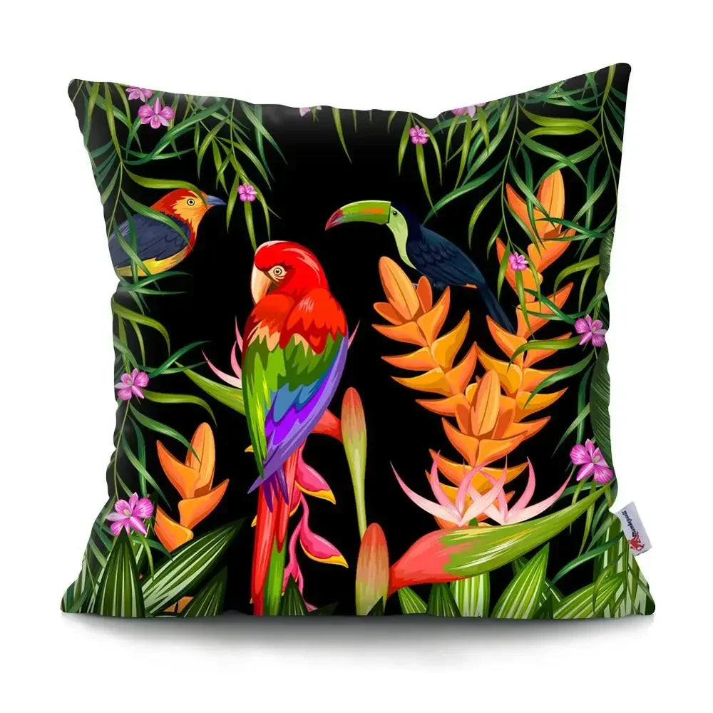 tropical pillow case