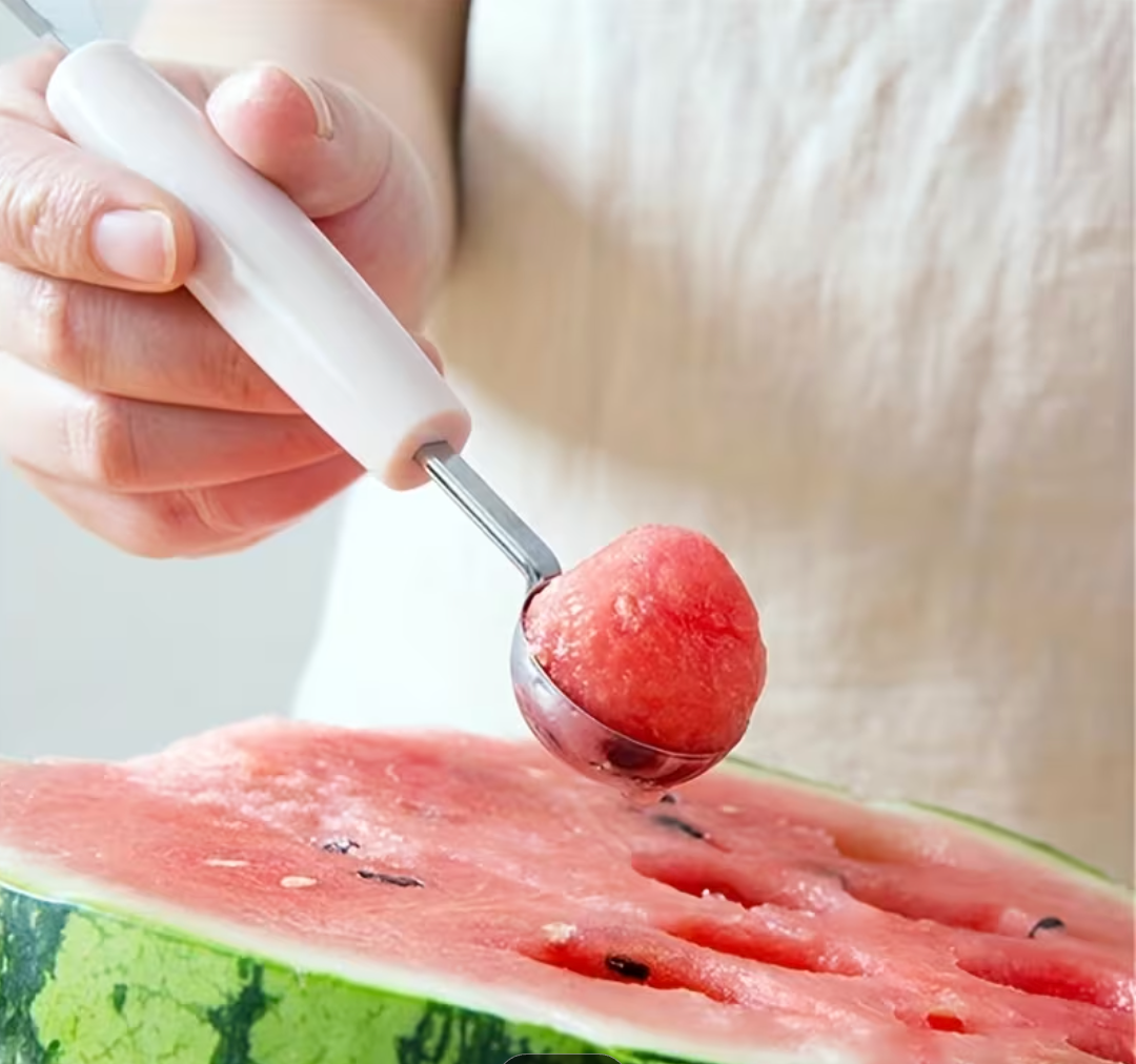 Melon Baller &amp; Fruit Carving Tool – Stainless Steel (Clearance)