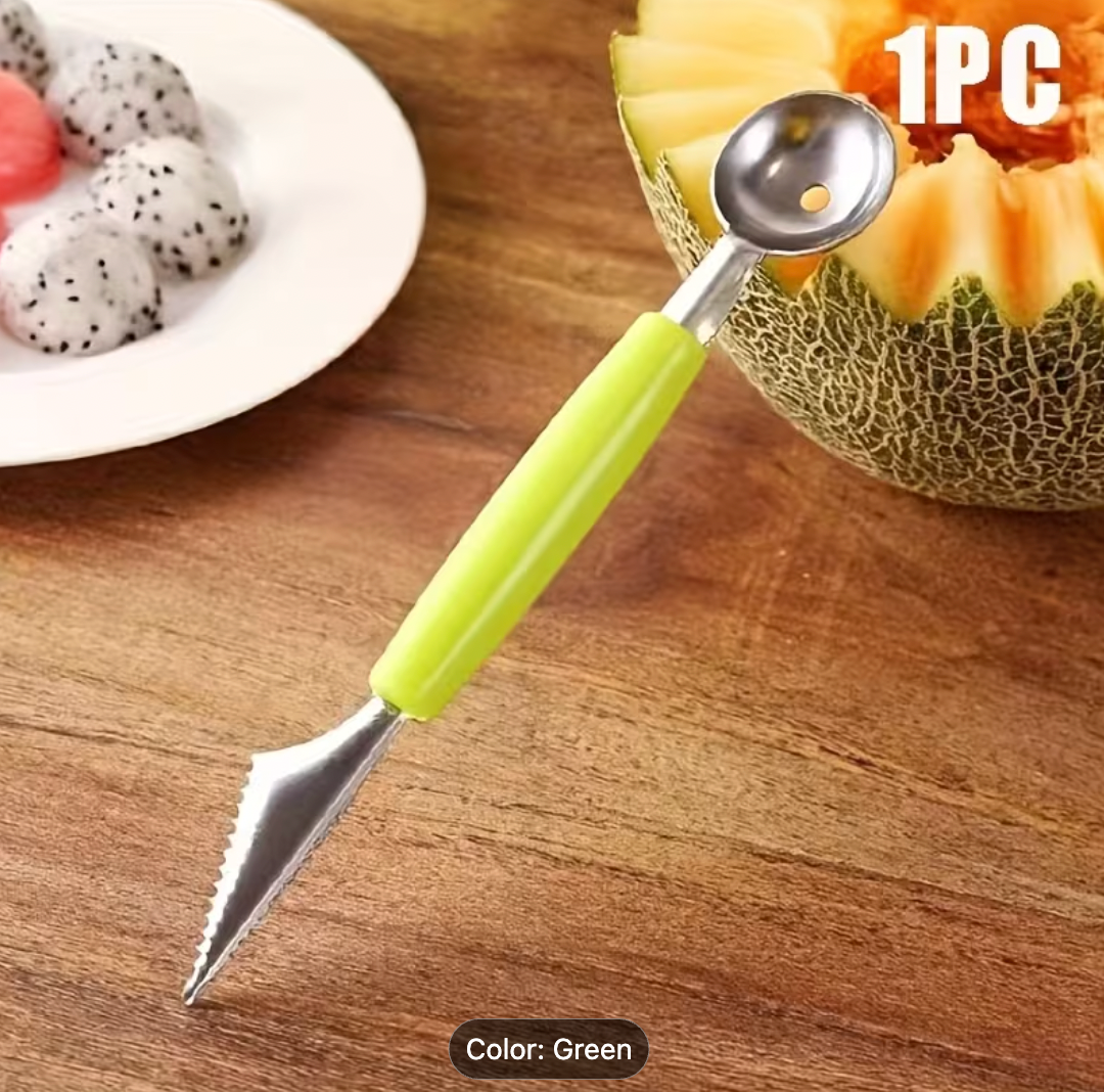 Melon Baller &amp; Fruit Carving Tool – Stainless Steel (Clearance)