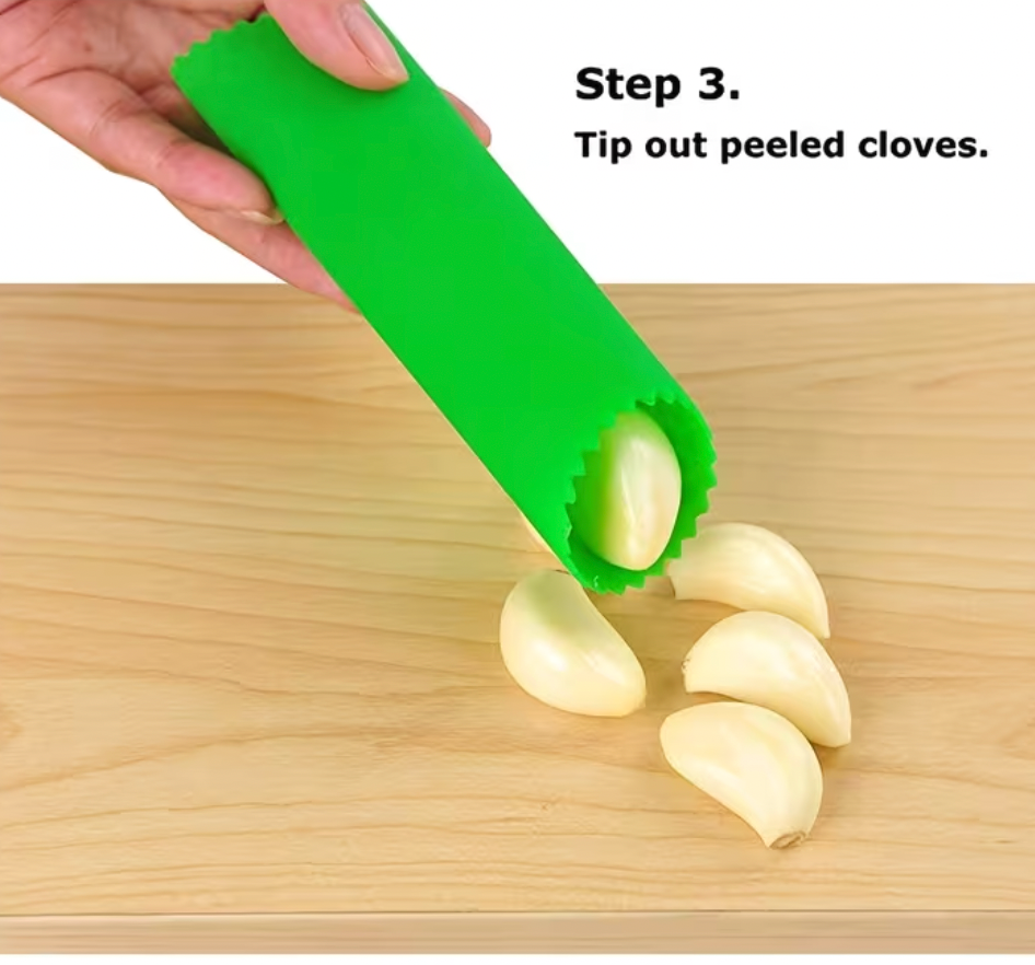 Silicone Garlic Peeler – Black (Clearance)