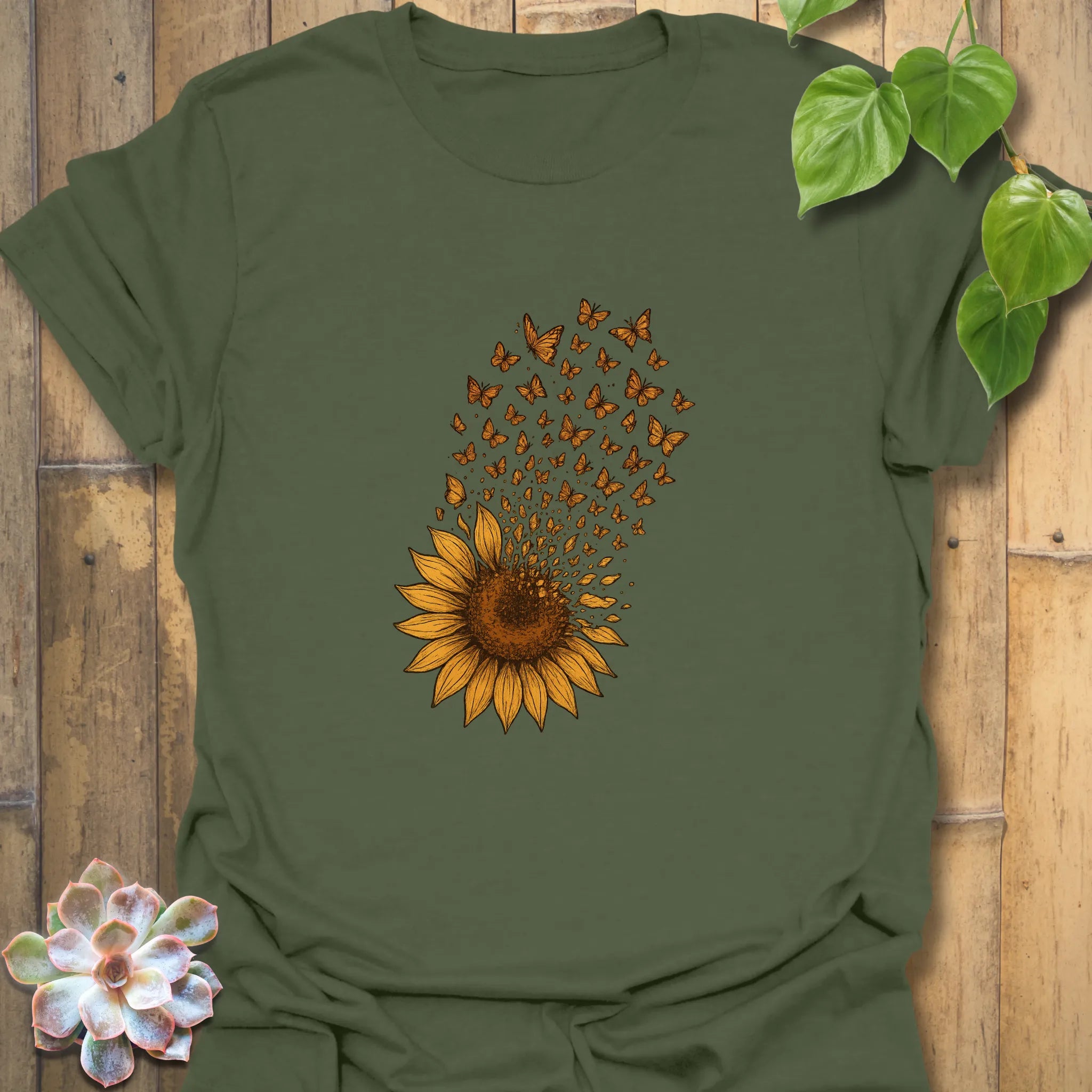 Floral summer shirt