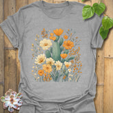 Flower and Cactus Tee