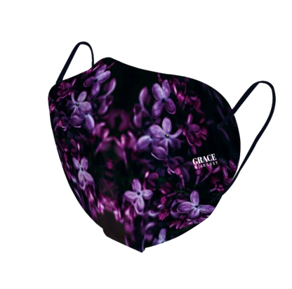 KN95 Disposable Protective Face Masks – Lilac Design (10- per pack)