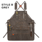"Premium Canvas Workshop Apron with 9 Pockets | Durable & Comfortable | Great Gift Idea"