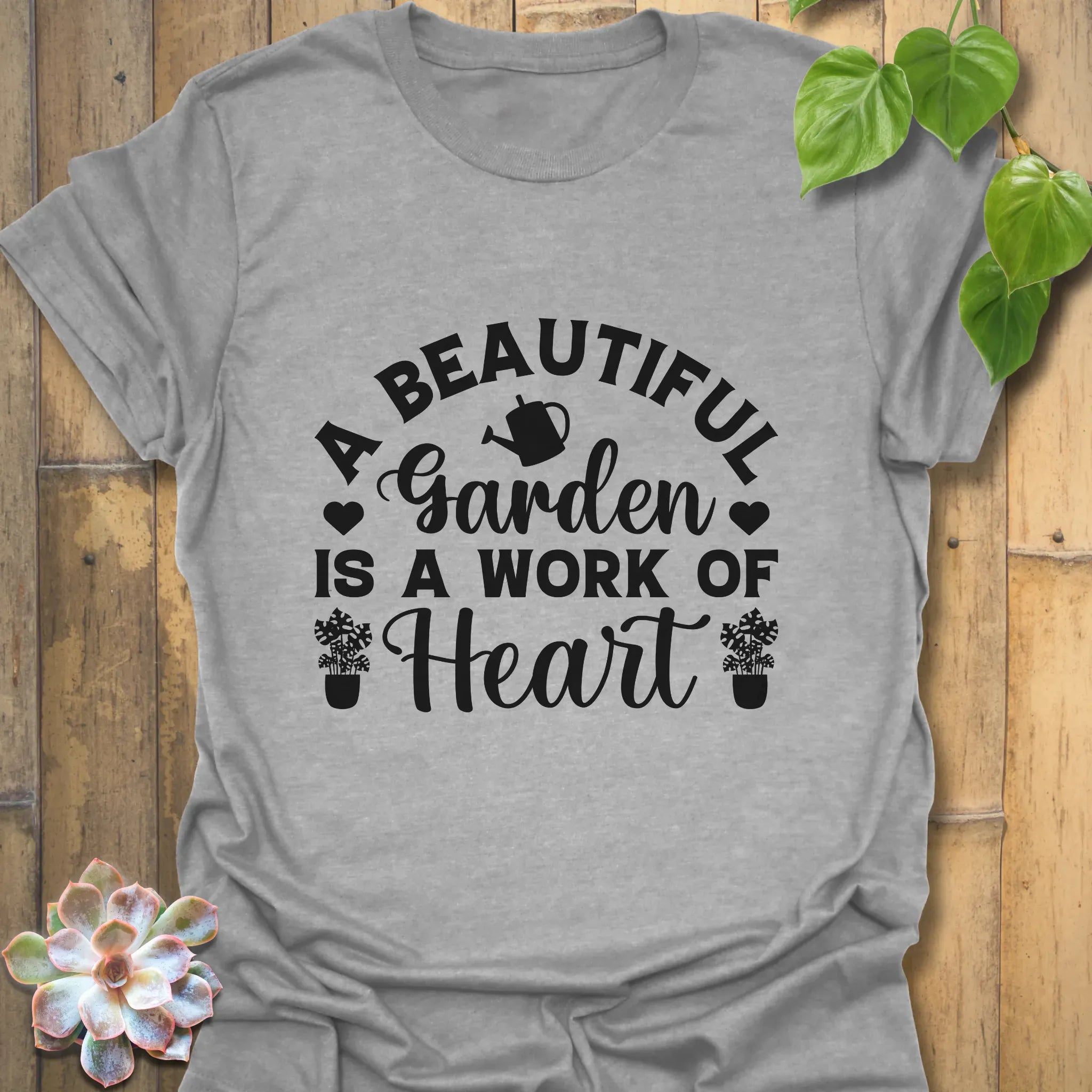 A Beautiful Garden T-shirt Sport Grey / S T-Shirt