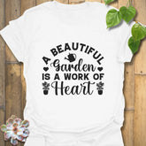A Beautiful Garden T-shirt White / S T-Shirt