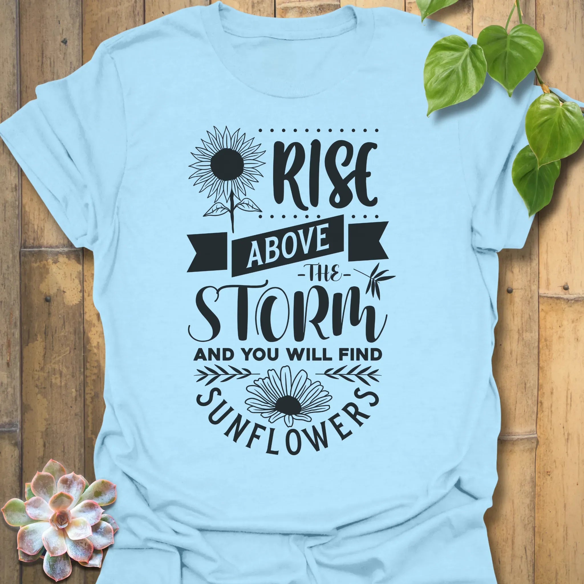 Above The Storm T-shirt Light Blue / S T-Shirt