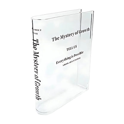 Acrylic Book Flower Vase - Modern Decorative Home Decor China Flower Vase