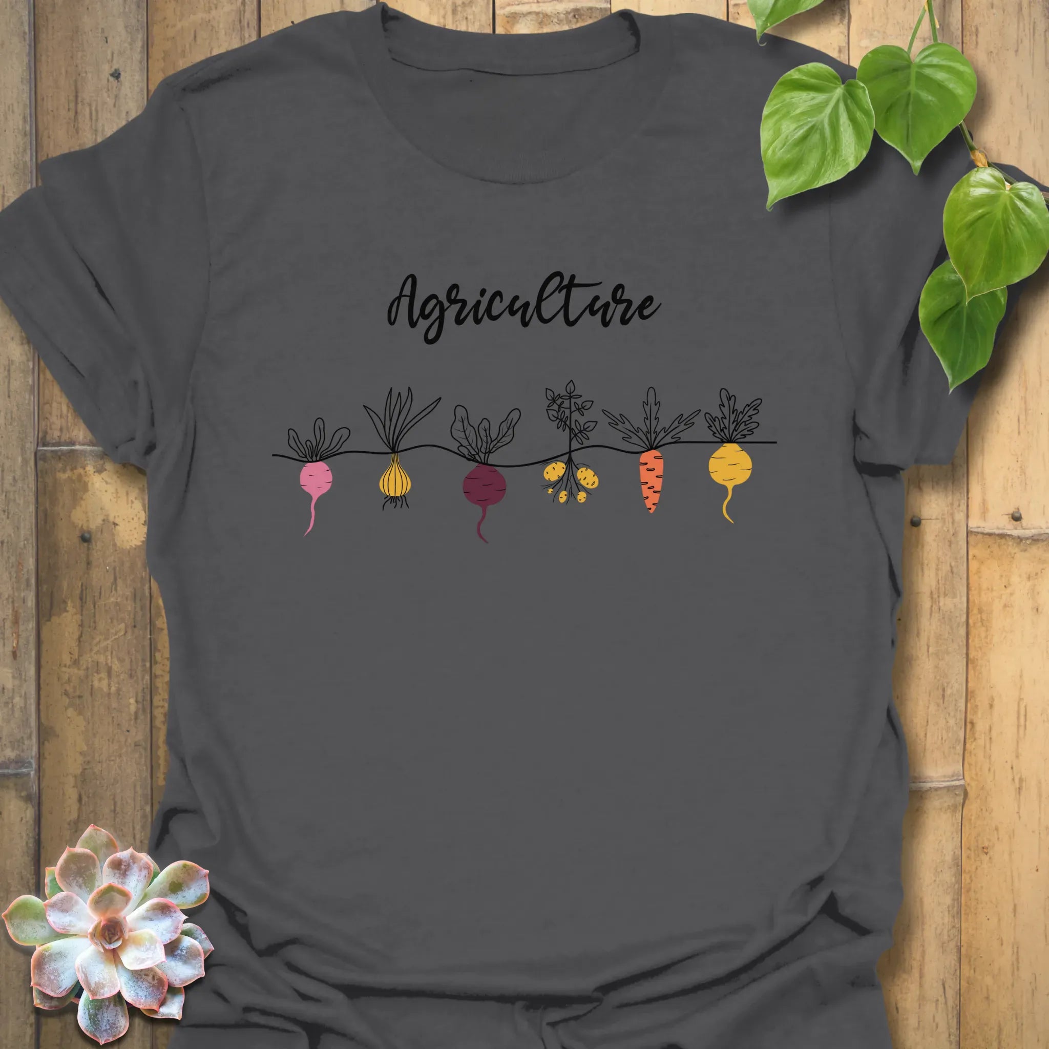 Agriculture T-shirt Charcoal / S T-Shirt
