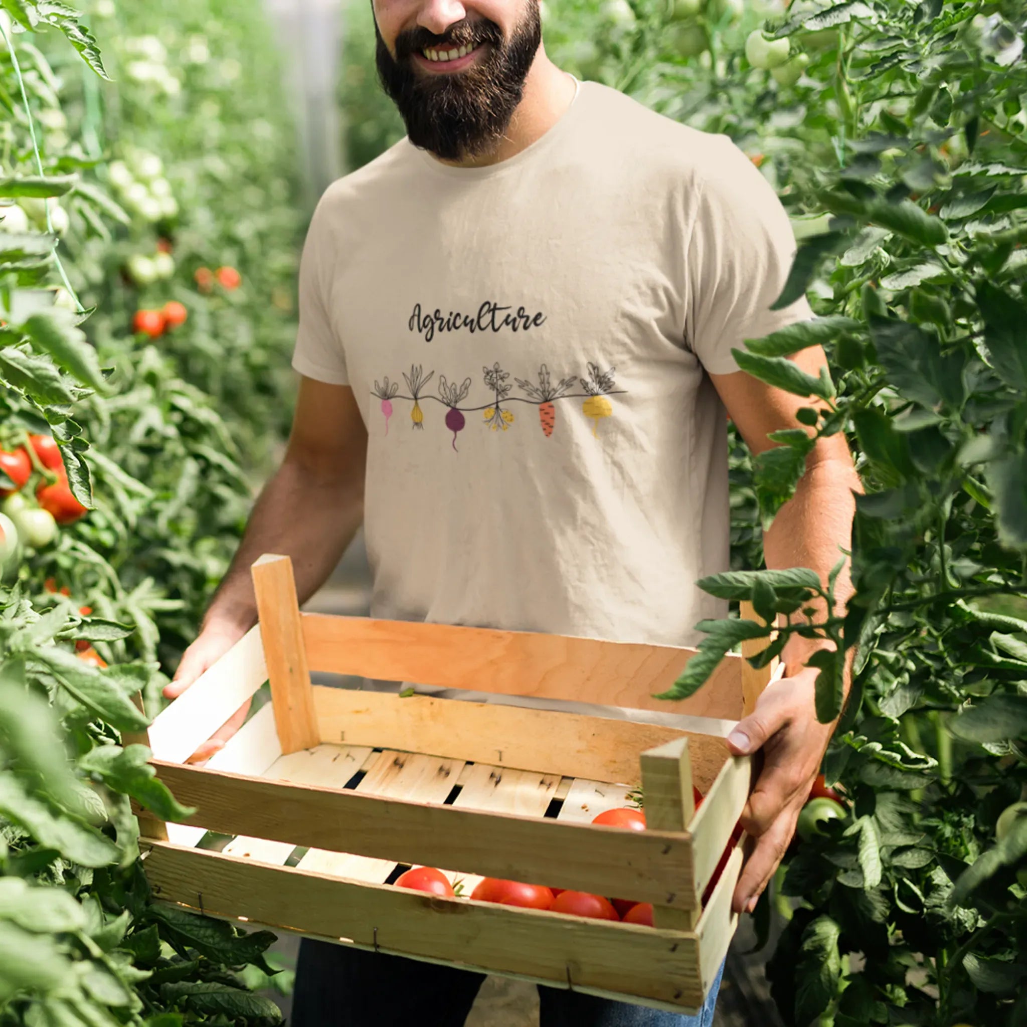 Agriculture T-shirt Natural / S T-Shirt