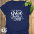 All Things Grow with Love – T-shirt Navy / S T-Shirt
