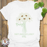 April Daisy T-shirt White / S T-Shirt