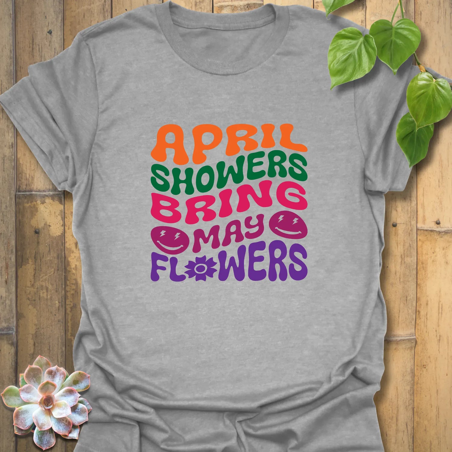 April Shower T-shirt Sport Grey / S T-Shirt