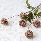 Artificial Dandelion Bouquet - 5 Heads for Wedding & Decor coffee Artificial Plants