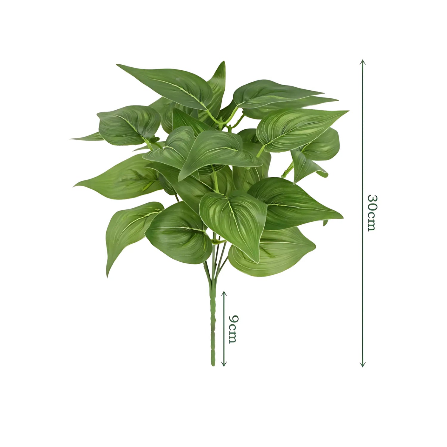 Artificial Dieffenbachia Plant - Lush Greenery for Home Decor Heartleaf Artificial Plants