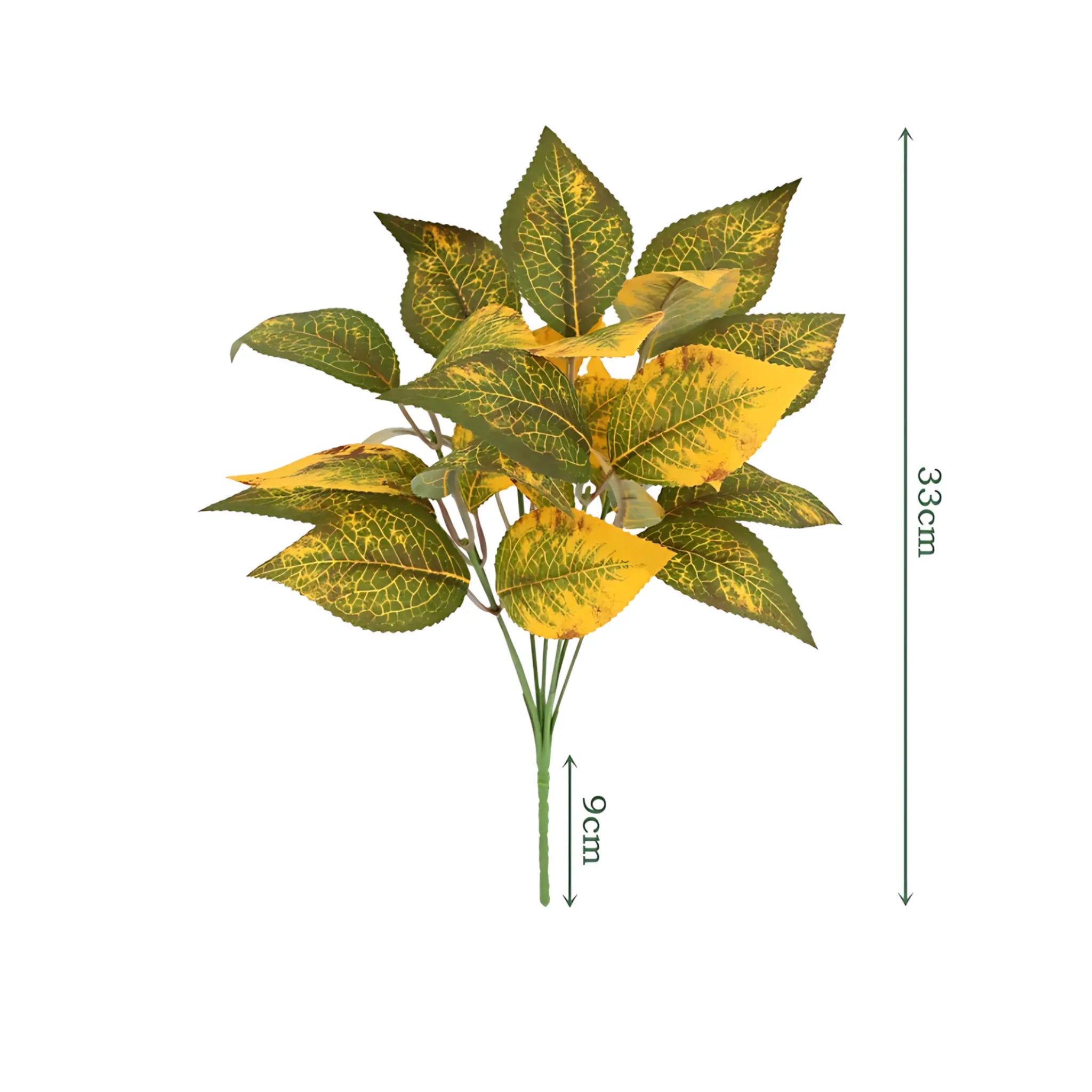 Artificial Dieffenbachia Plant - Lush Greenery for Home Decor Tea leaf2 Artificial Plants