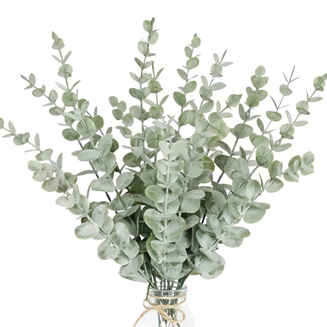 Artificial Eucalyptus Leaves - 10pcs Green Branches for Decor Artificial Plants