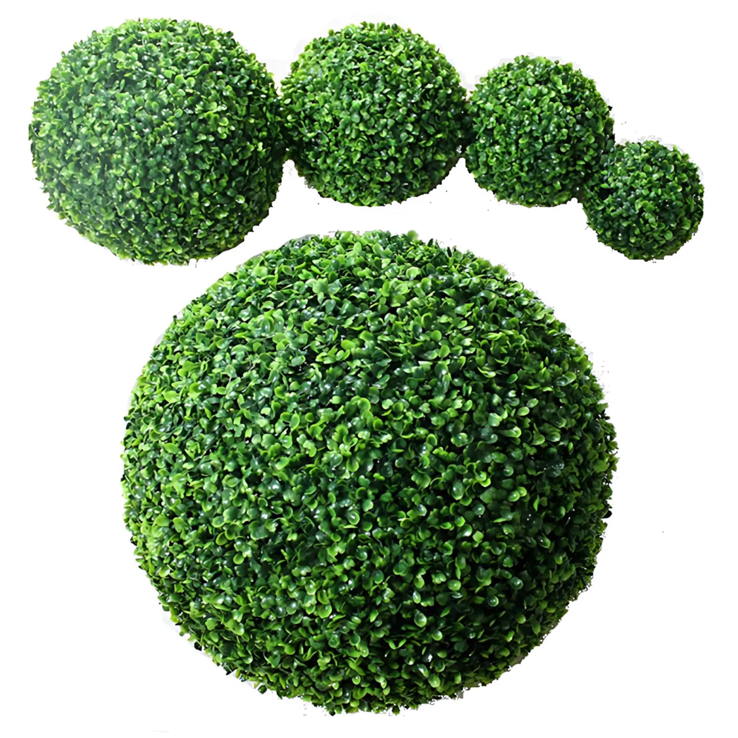 Artificial Grass Ball – Lush 40cm Dome Plant for Indoor &amp; Outdoor Decor Artificial Grass Ball