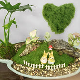 Artificial Moss Decor - Lush Green Lawn for DIY & Landscaping Artificial Moss