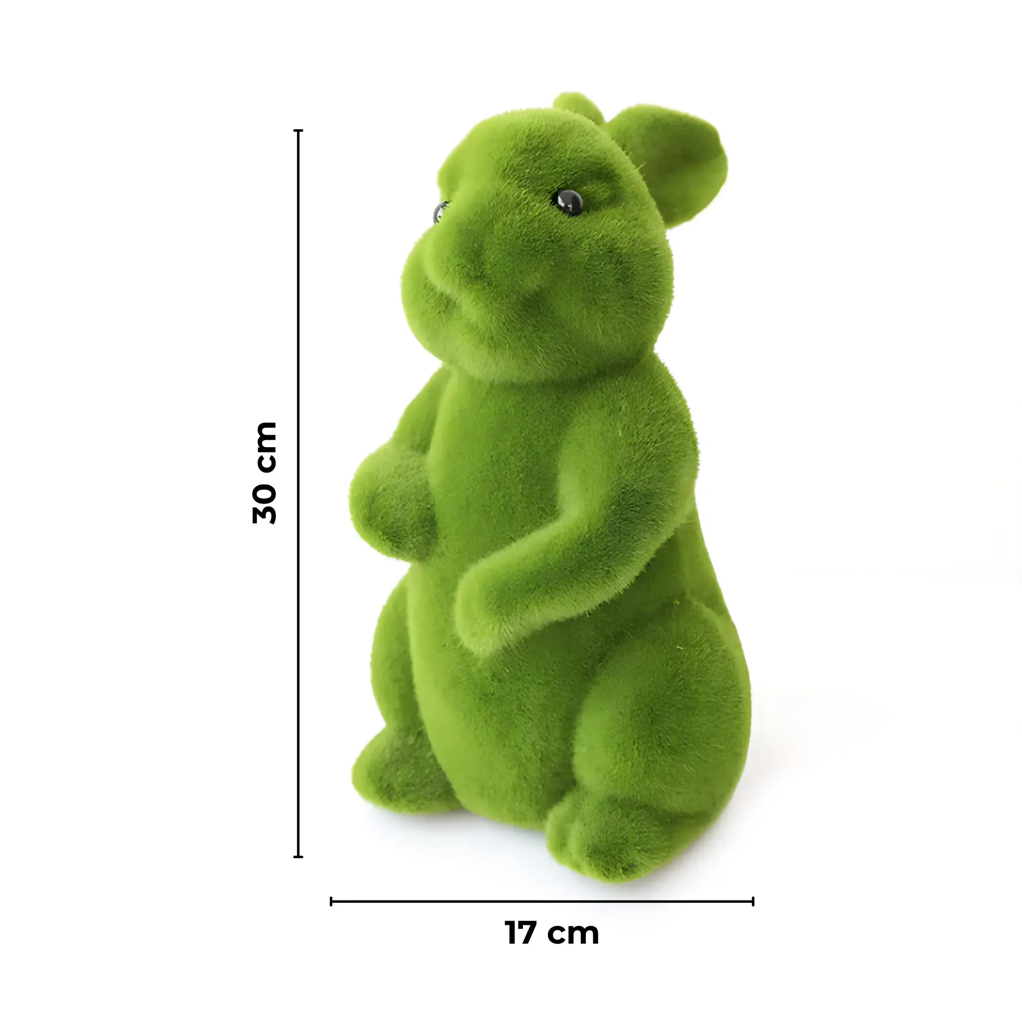 Artificial Moss Rabbit - Forest Animal Decor for Display &amp; Events Artificial Moss