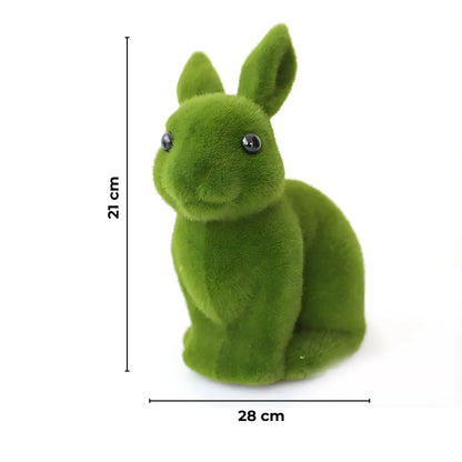 Artificial Moss Rabbit - Forest Animal Decor for Display &amp; Events HT-A51 -C Artificial Moss