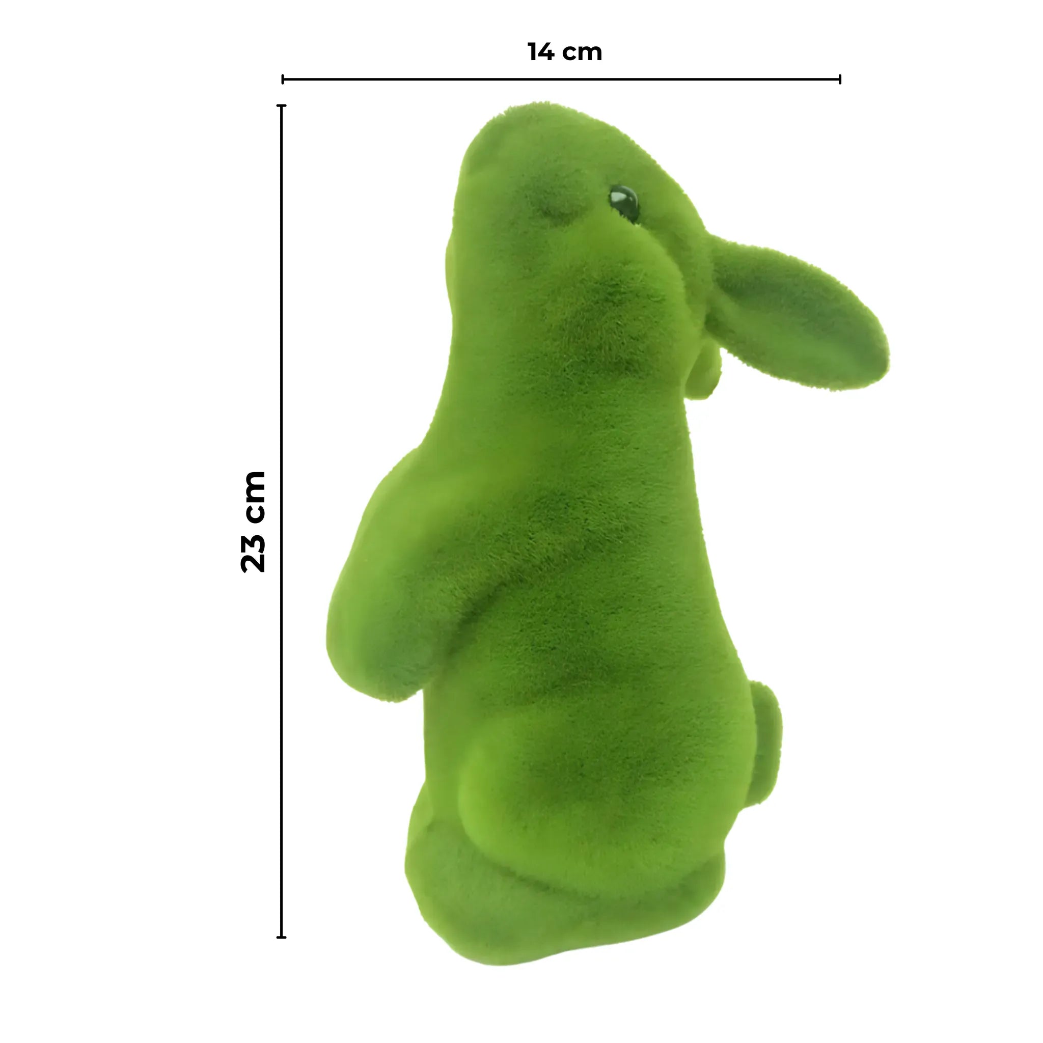 Artificial Moss Rabbit - Forest Animal Decor for Display &amp; Events HT-A51 -G Artificial Moss