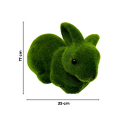 Artificial Moss Rabbit - Forest Animal Decor for Display & Events HT-A51 -N Artificial Moss