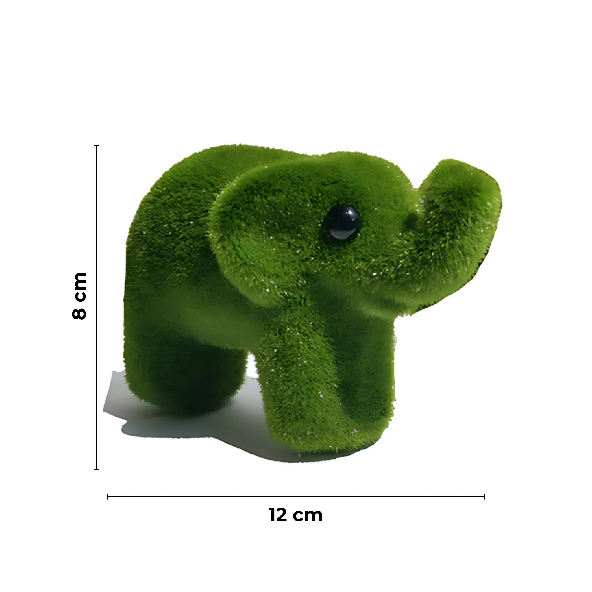 Artificial Moss Rabbit - Forest Animal Decor for Display &amp; Events HT-A51 -P Artificial Moss