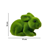 Artificial Moss Rabbit - Forest Animal Decor for Display & Events HT-A51 -Q Artificial Moss