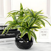 Artificial Palm Tree – 36cm Tropical Potted Plant for Home Decor Artificial Plants