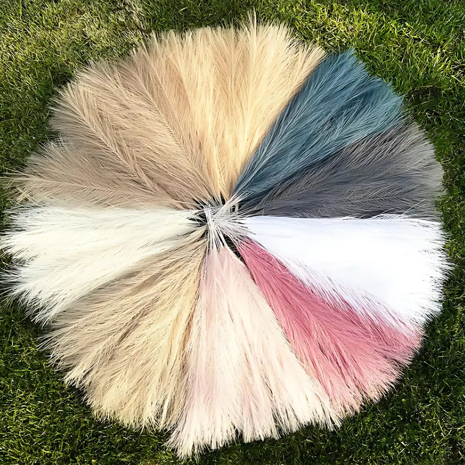 Artificial Pampas Grass - 15/30 Pcs, Realistic Home &amp; Event Decor Artificial Plants