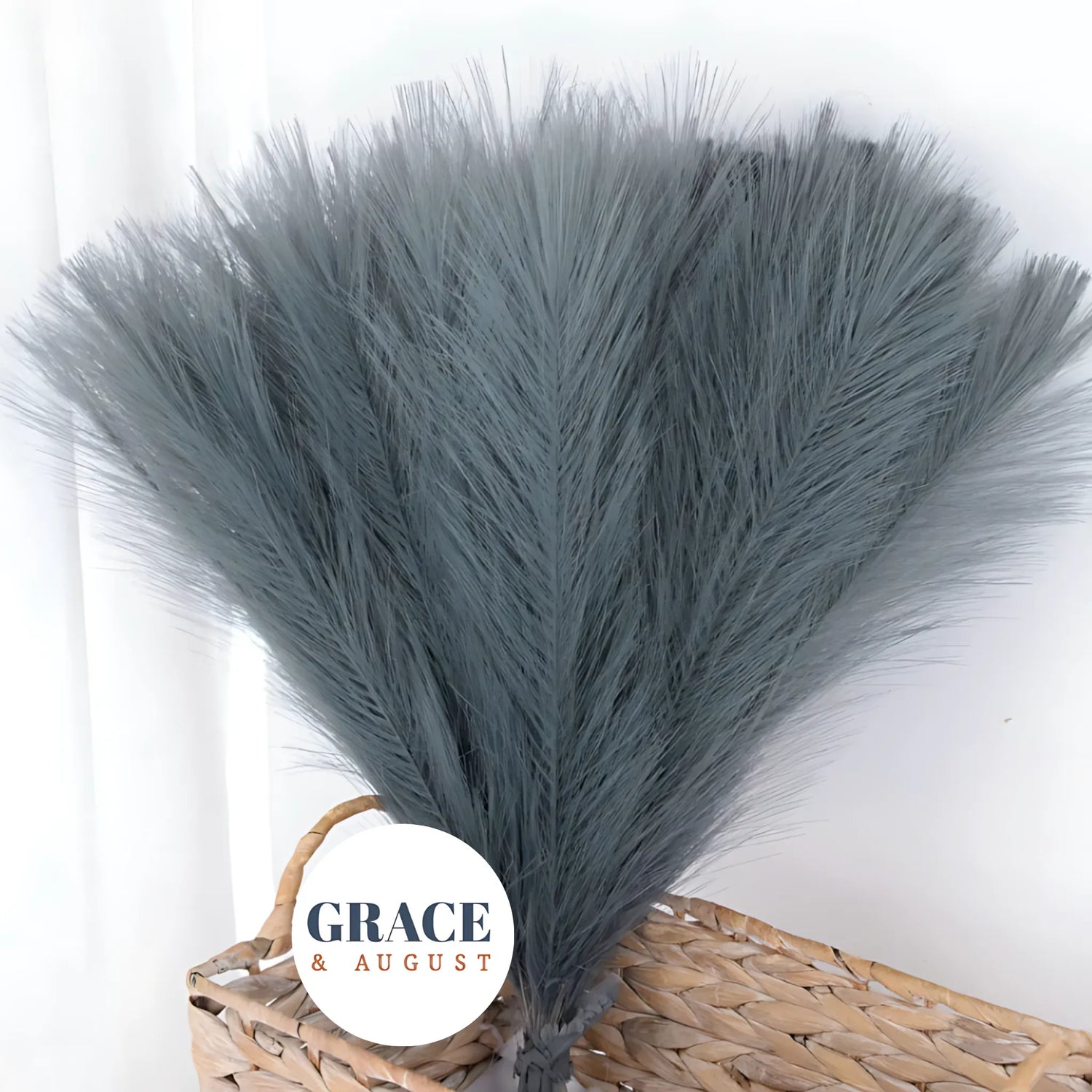 Artificial Pampas Grass - 15/30 Pcs, Realistic Home &amp; Event Decor Gray / 15pcs Artificial Plants