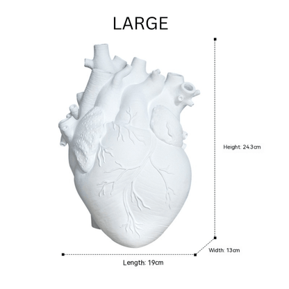 Artistic Anatomical Heart Shape Vase vase