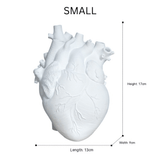 Artistic Anatomical Heart Shape Vase vase
