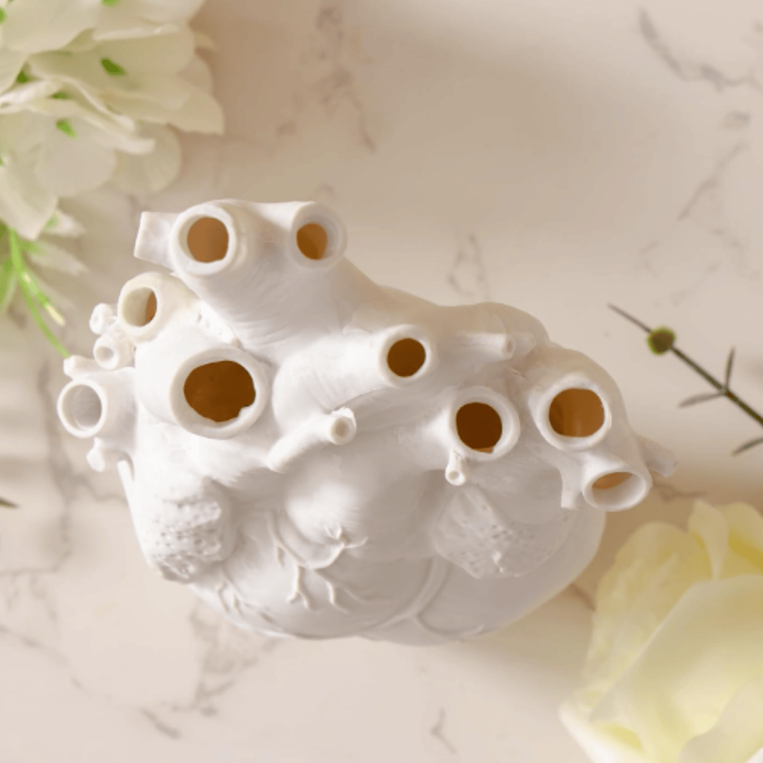 Artistic Anatomical Heart Shape Vase vase