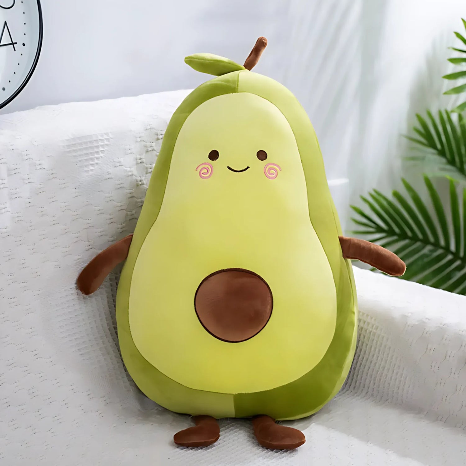 Avocado Plush Toy – Soft Giant Stuffed Pillow for Room Decor &amp; Gifts 30cm Stuffed Toy