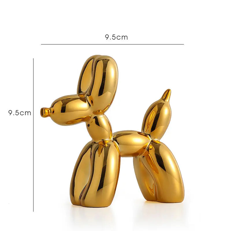 Balloon Dog Doggy Poo Sculptures |Shiny &amp; Matte Pooch Pizzazz Home decor