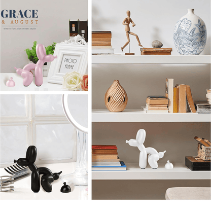 Balloon Dog Doggy Poo Sculptures |Shiny &amp; Matte Pooch Pizzazz Home decor