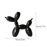 Balloon Dog Sculpture Black S resin Art