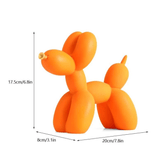Balloon Dog Sculpture Orange resin Art