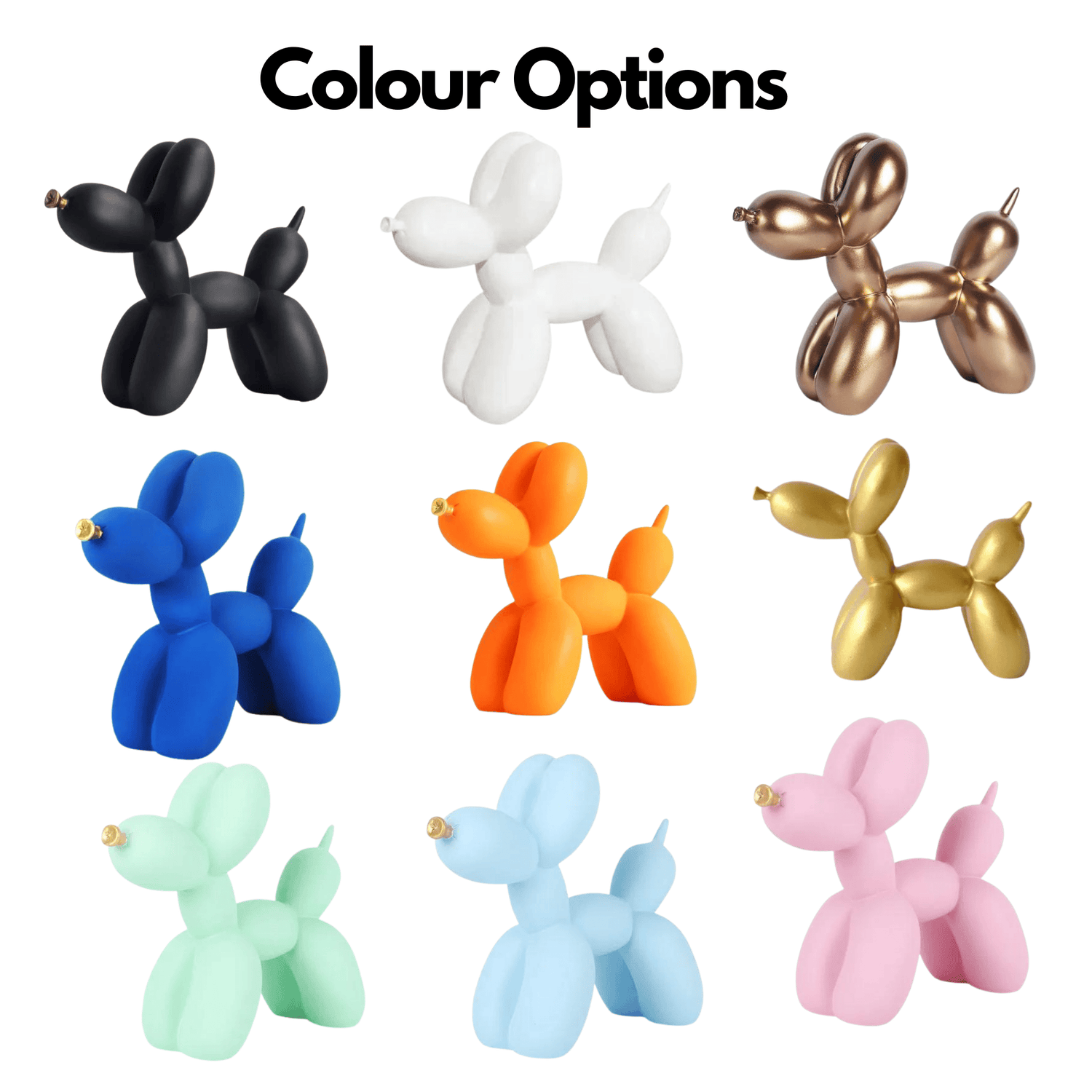 Balloon Dog Sculpture resin Art