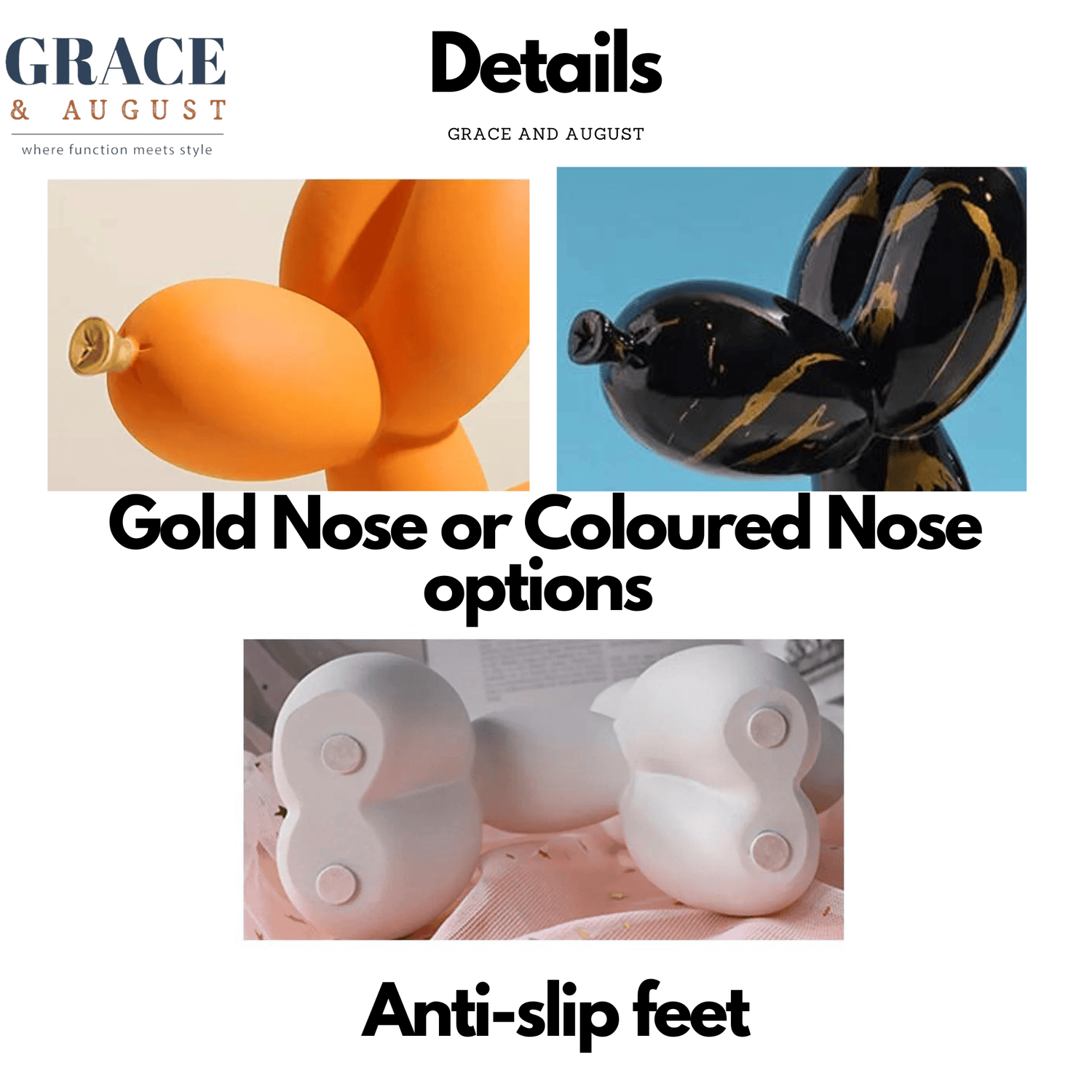 Balloon Dog Sculpture resin Art