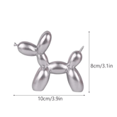 Balloon Dog Sculpture Silver S resin Art