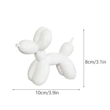 Balloon Dog Sculpture White S resin Art