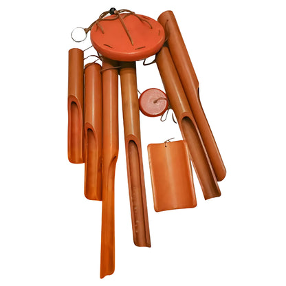 Bamboo Wind Chimes – Perfect Zen Garden Decor for Outdoors Wind Chime Bamboo Wind Chimes